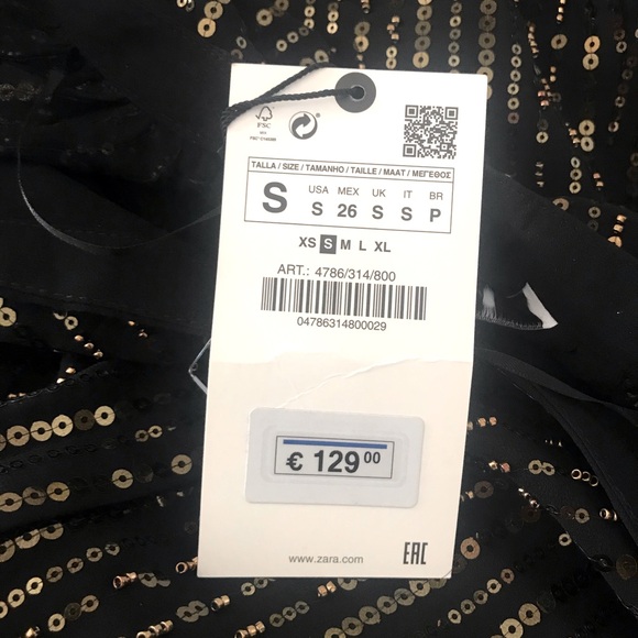 ZARA Limited Edition Sequin Dress - Picture 16 of 16